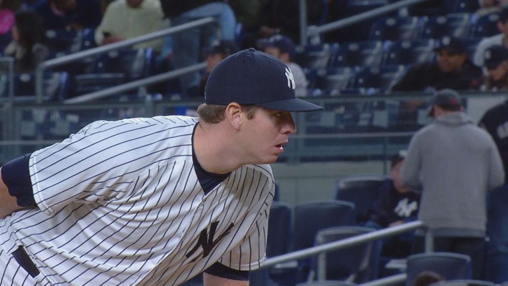 ジョニー・バーベイト(日ハム)MLBでの投球。ヤンキースでメジャーデビュー